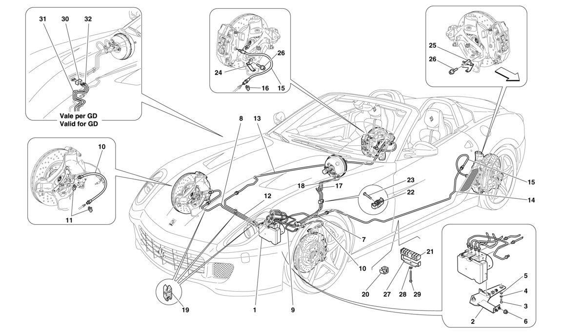 Schematic: Brake System