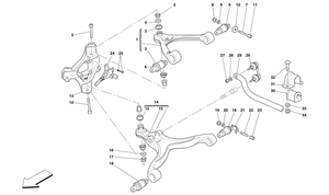 Front Suspension - Arms And Stabiliser Bar