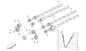 Timing System - Tappets And Shafts