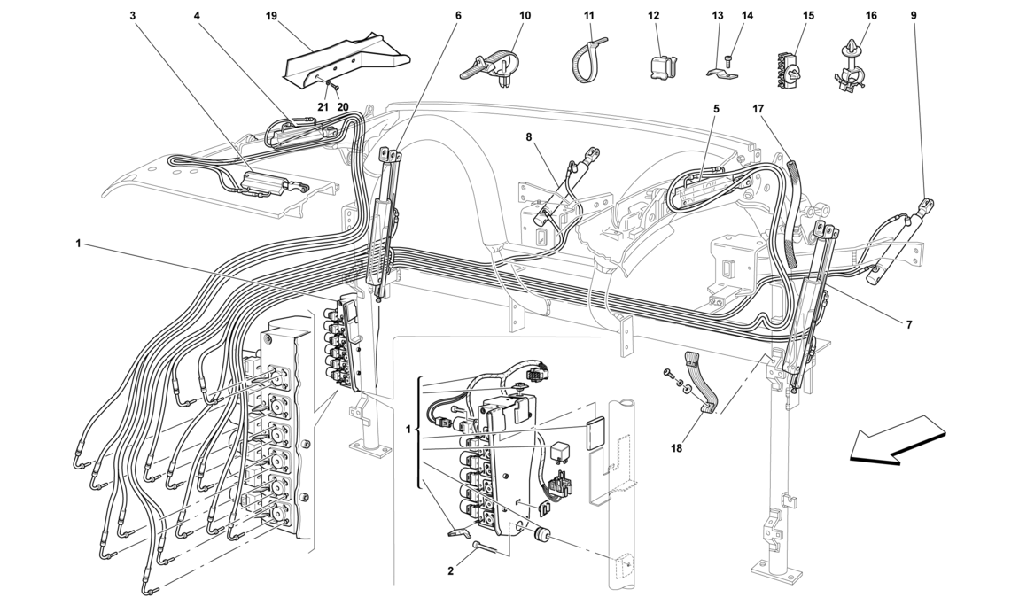 Schematic: Hydraulic System And Electrohydraulic Pump -Applicable For Spider 16M-