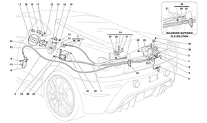 Engine Compartment Lid And Fuel Filler Flap Opening Mechanisms