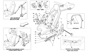 Racing Seat-4 Point Seat Harnesses-Rollbar