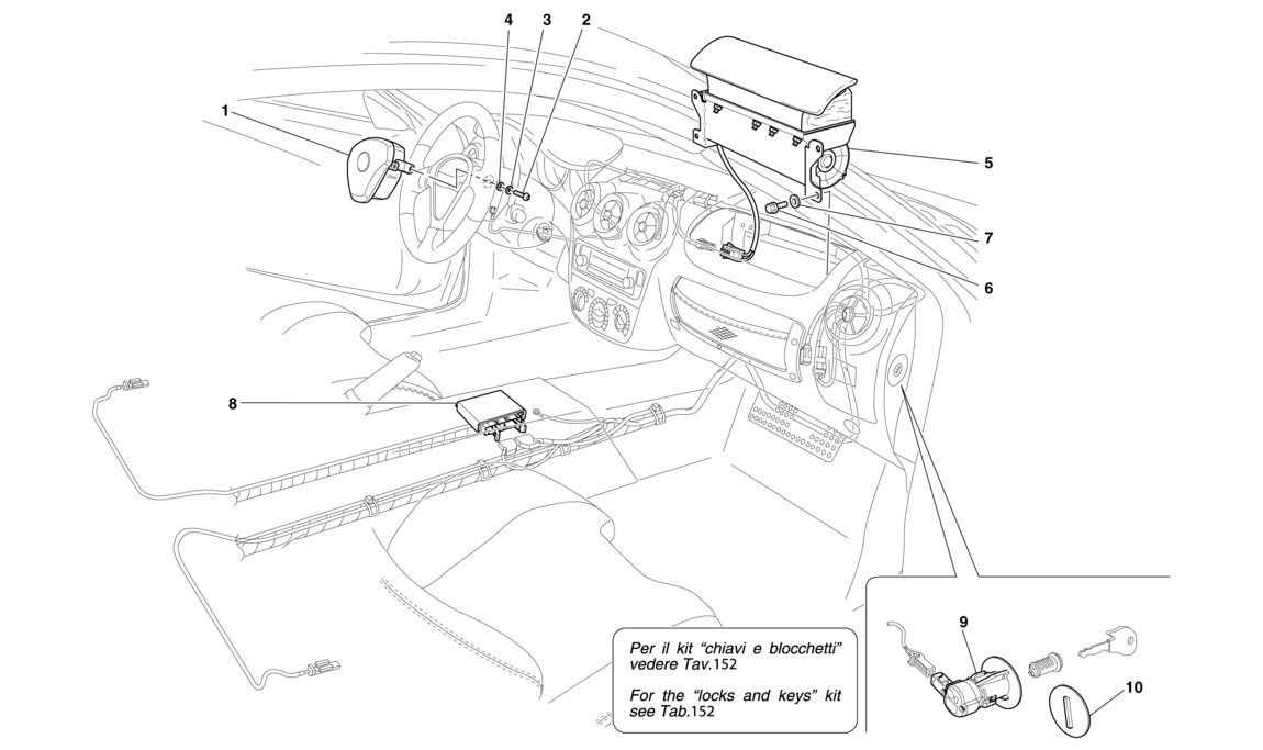 Schematic: Airbags