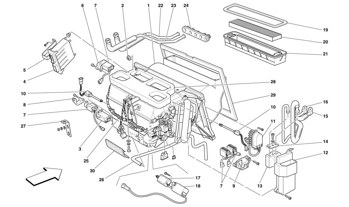 Schematic: Evaporator Unit