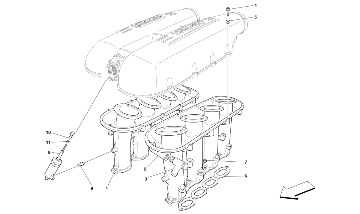 Schematic: Intake Manifold