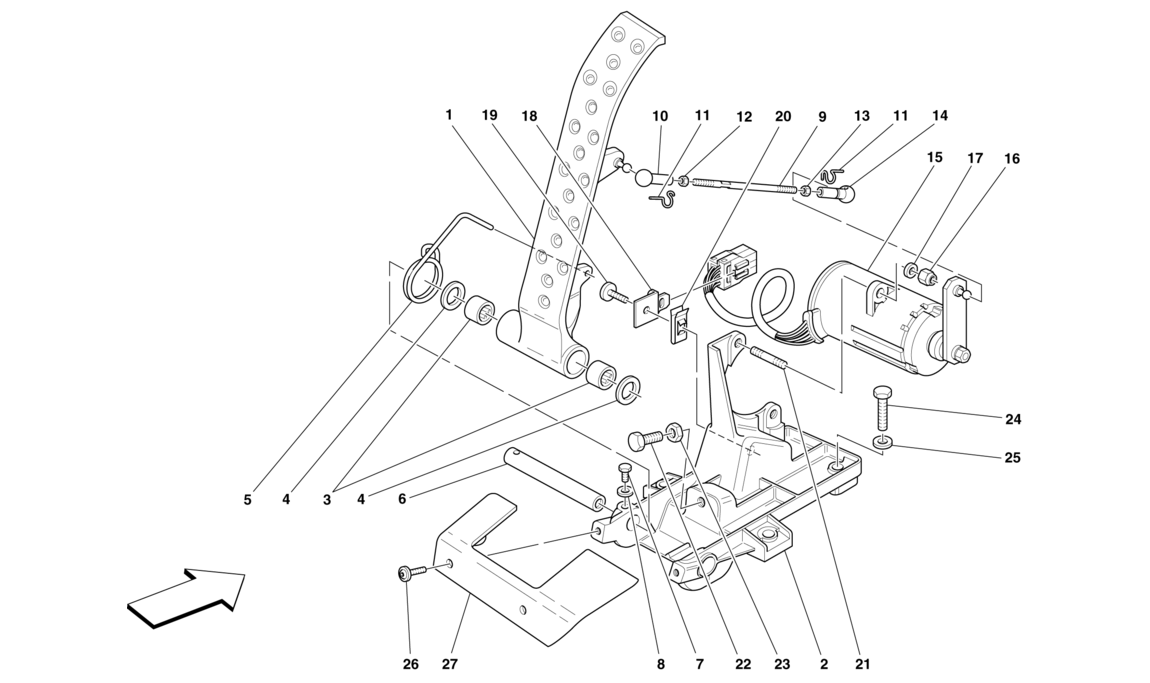 Schematic: Electronic Accelerator Pedal