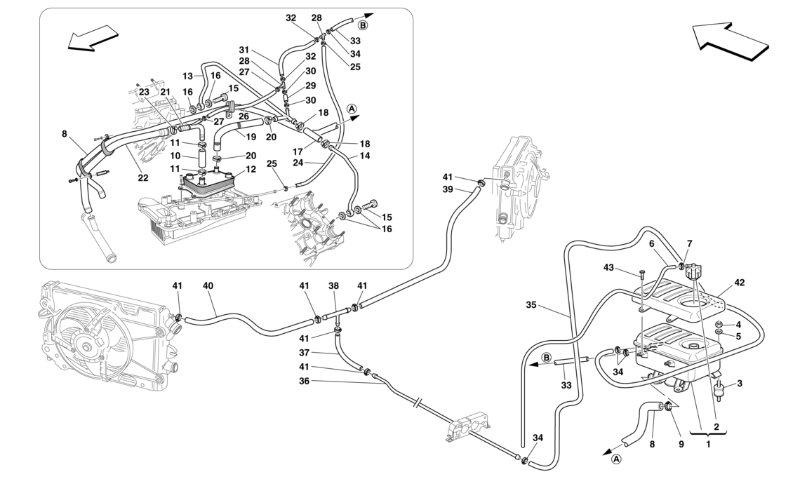 Schematic: Header Tank