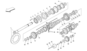 Secondary Shaft Gears