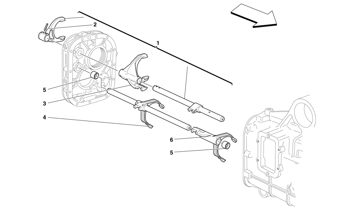 Schematic: Internal Gearbox Controls