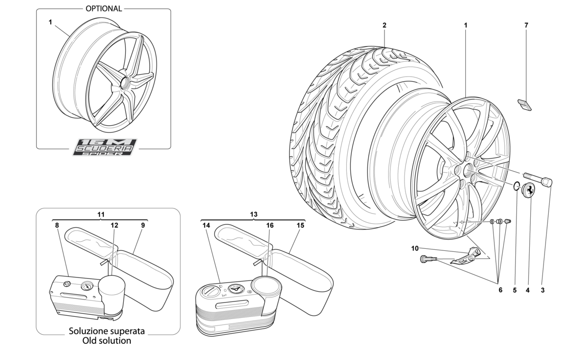 Schematic: Wheels