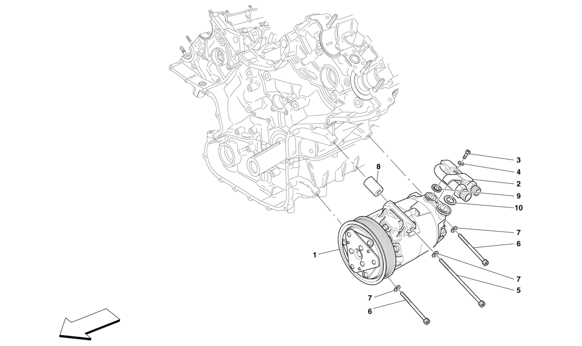 Schematic: Ac System Compressor