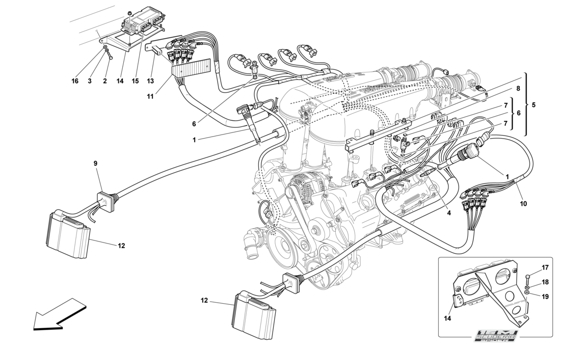 Schematic: Injection - Ignition System