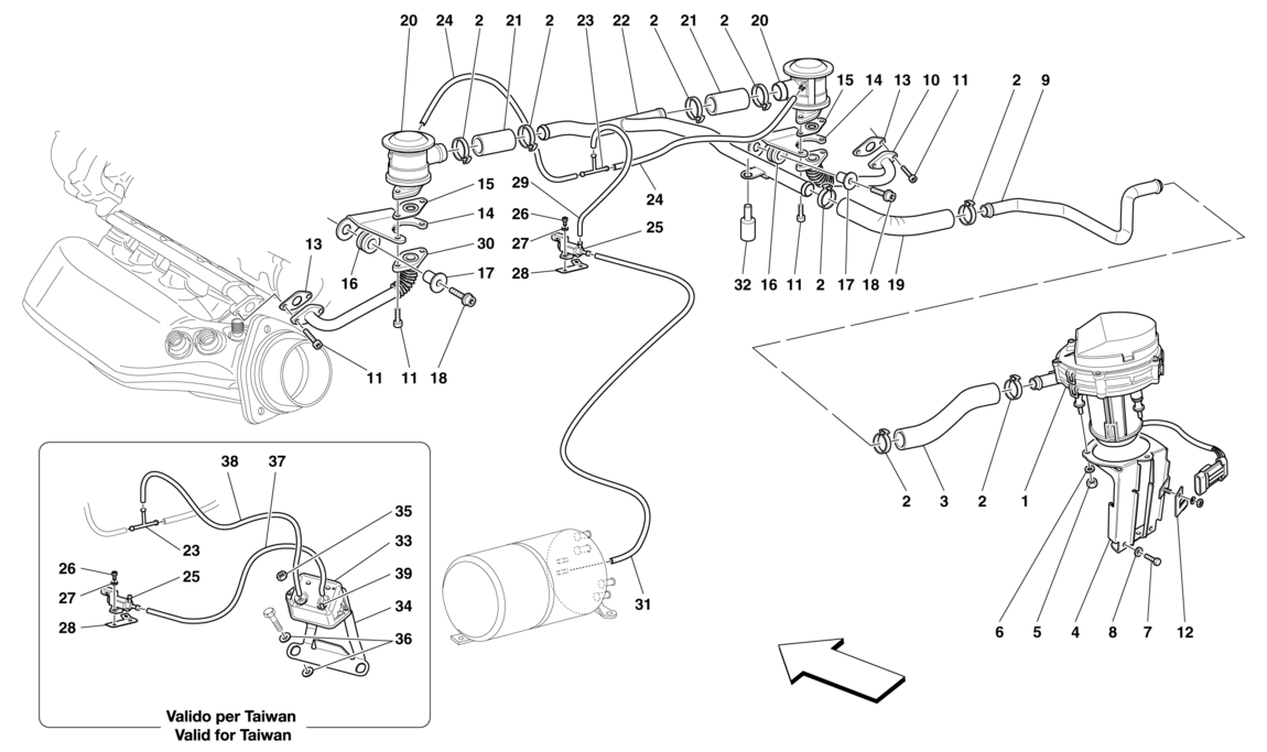 Schematic: Secondary Air System