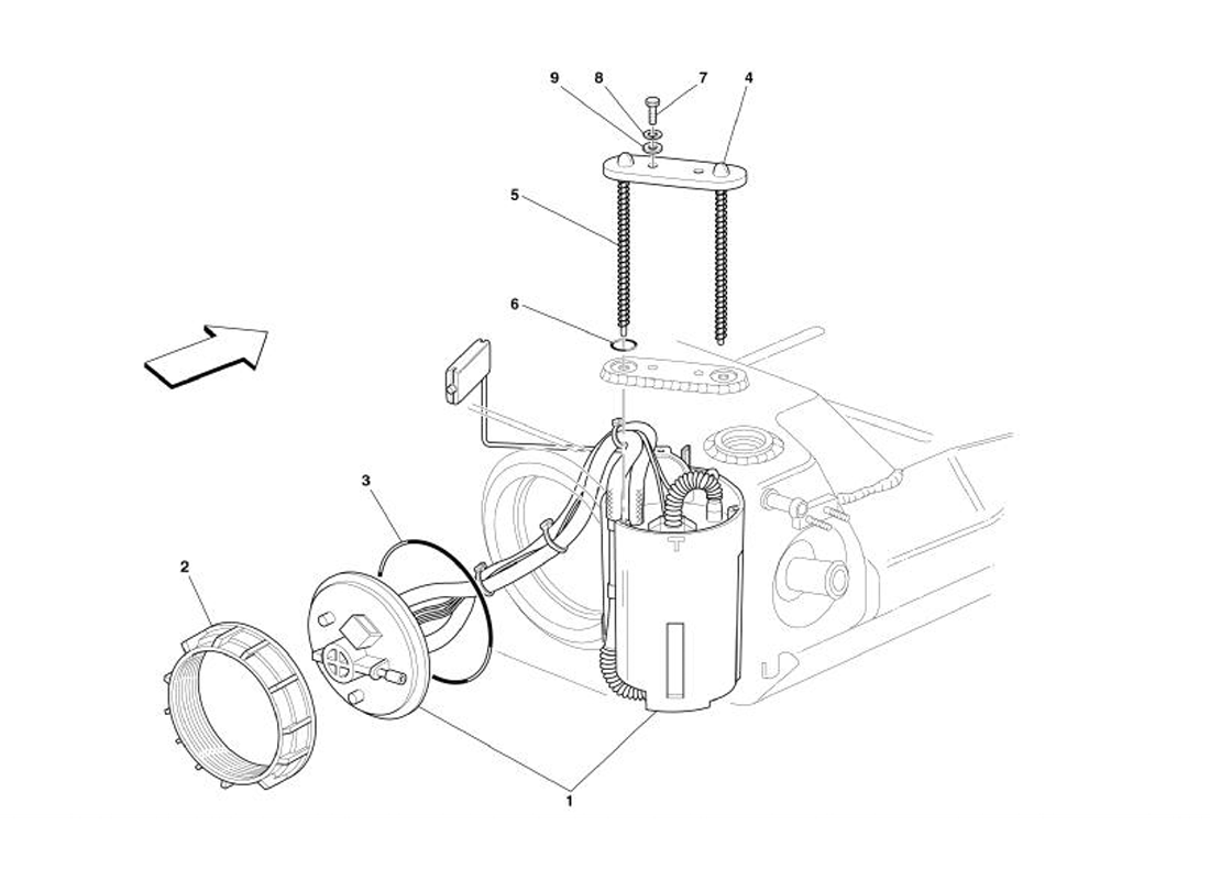 Schematic: Fuel Pump