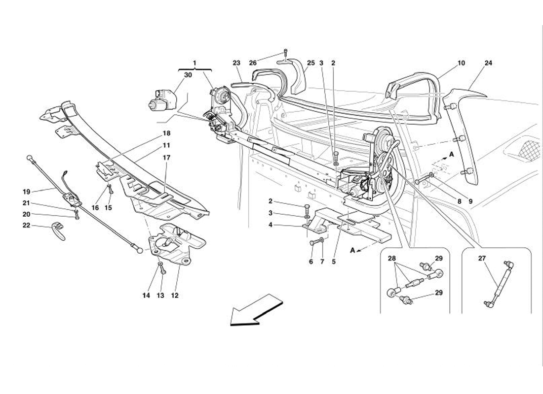 Schematic: Sun Roof Movement And Closing