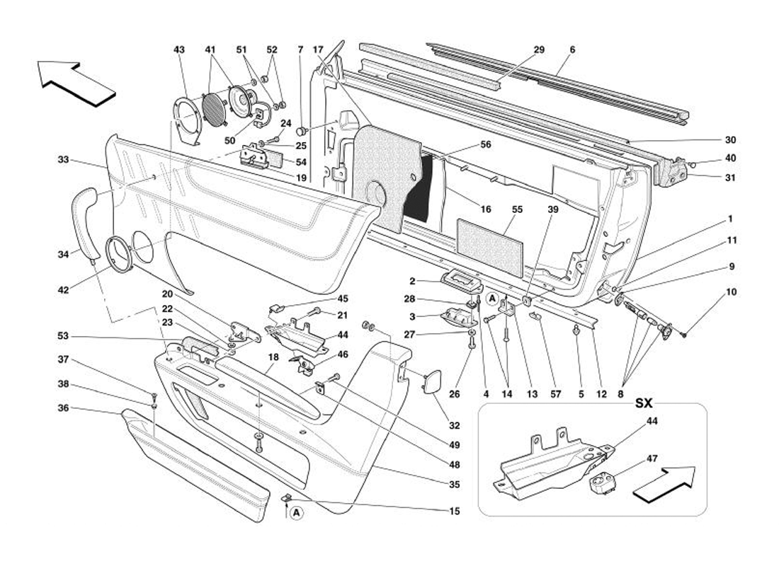 Schematic: Doors - Frameworks And Coverings