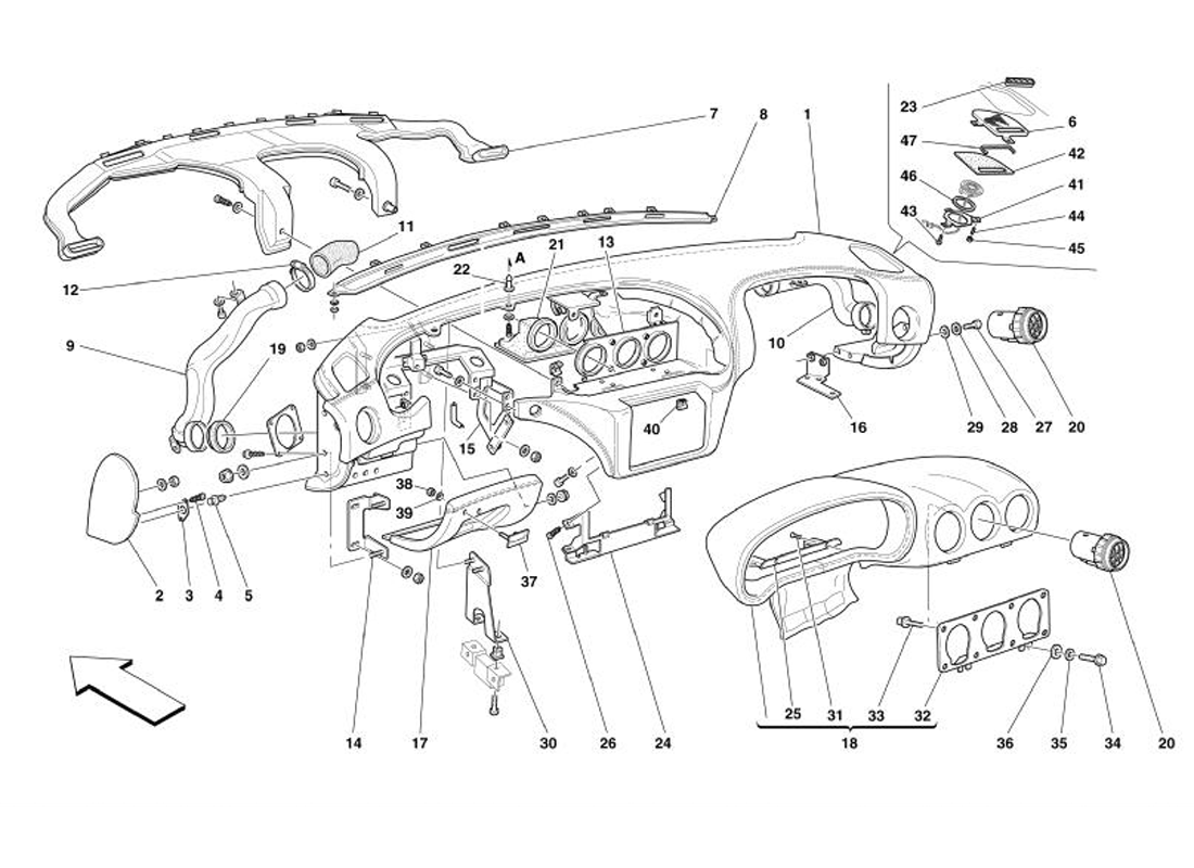 Schematic: Instruments Panel