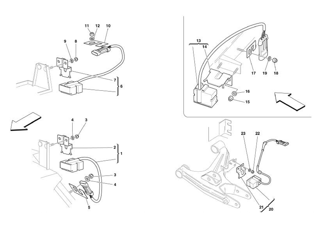 Schematic: Acceleration Sensors