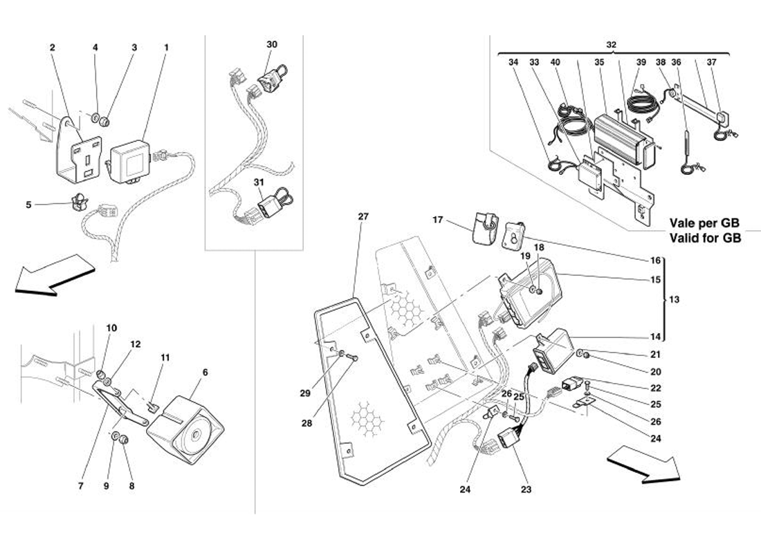 Schematic: Anti Theft Electrical Boards And Devices