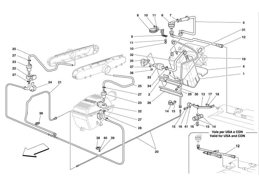 Schematic: Antievaporation Device