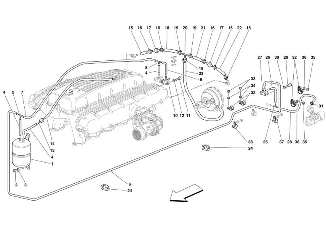 Schematic: Pneumatics Actuator System