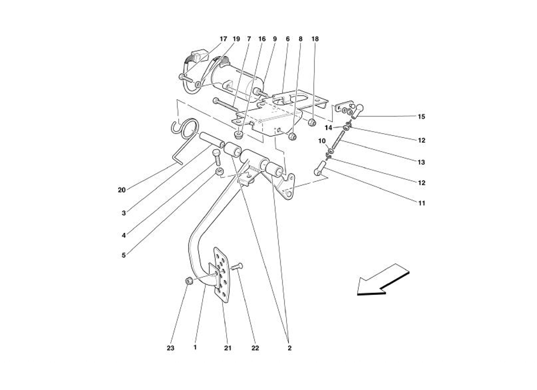 Schematic: Electronic Accelerator Pedal