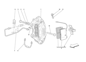 Caliper For Front Brake