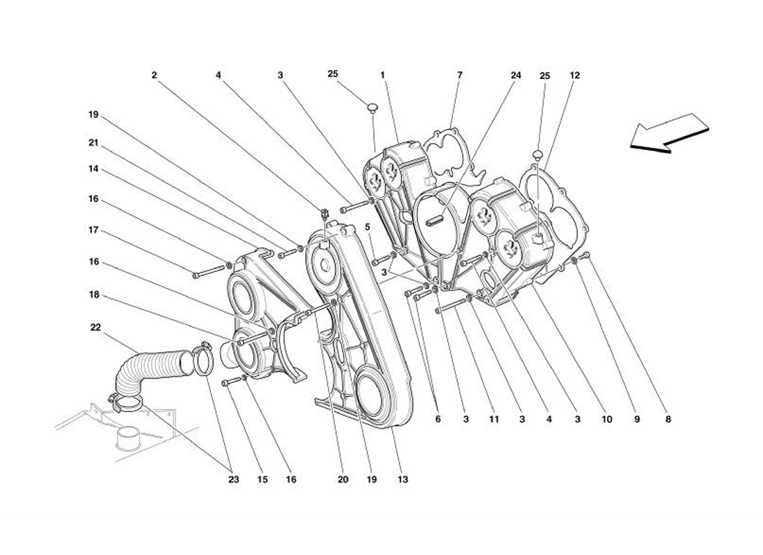 Schematic: Engine Covers