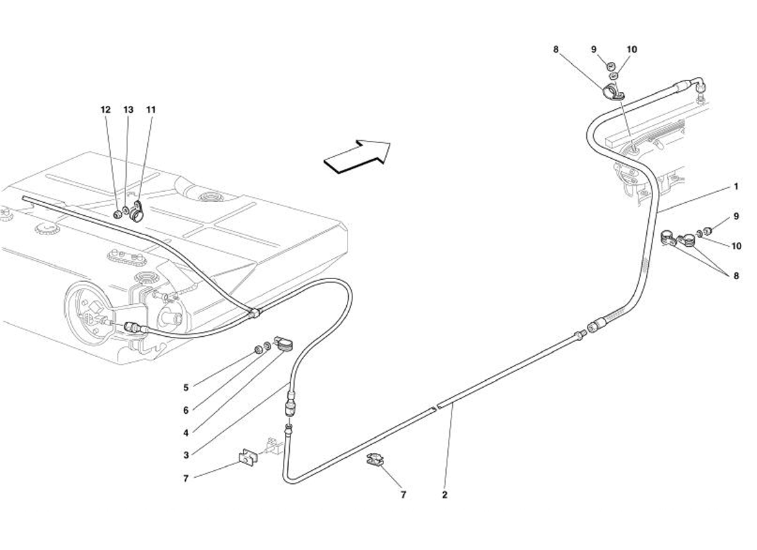 Schematic: Fuel Supply System