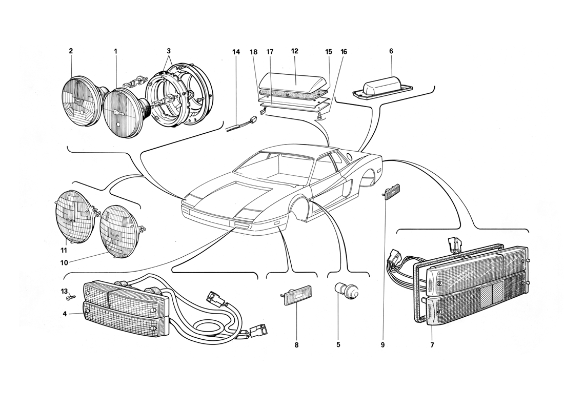 Schematic: Lamps