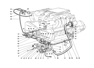 Secondary Air Pump And Lines (For U.S. Version)