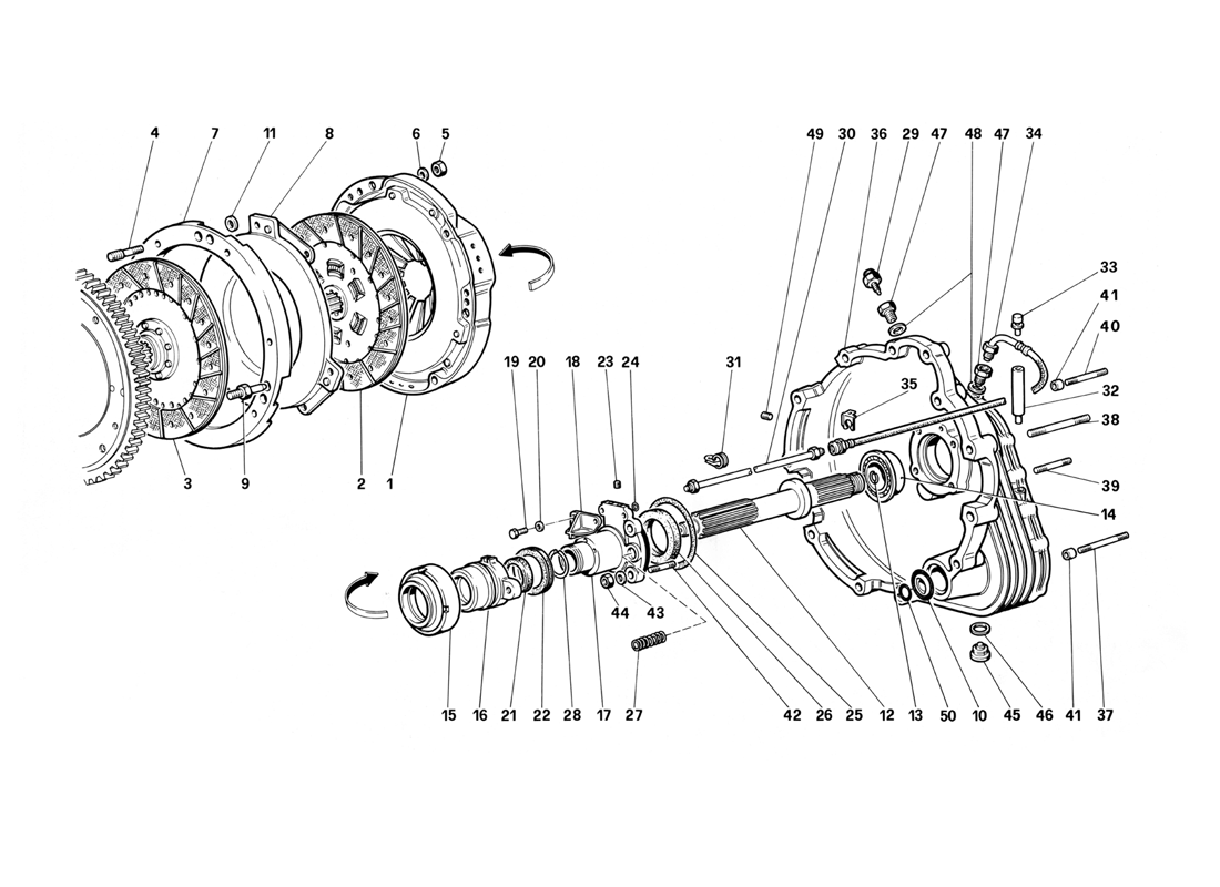 Schematic: Clutch And Controls