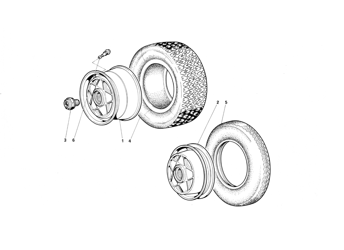 Schematic: Wheels