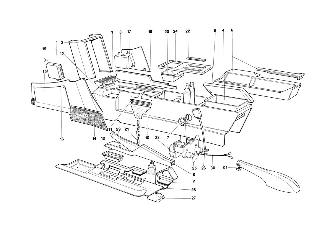 Schematic: Central Tunnel (For Us Version)