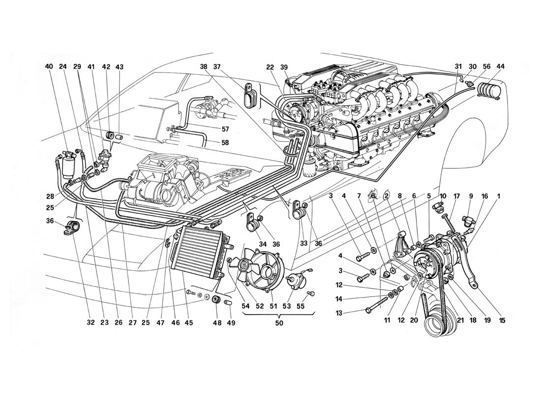 Schematic: Air Conditioning System